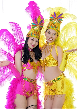 Two Slutty Senoritas And A Wild Samba Carnival