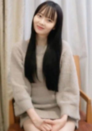 【無】(極)清楚系スレンダー美脚美女！ちょ～小顔でサラサラ美黒髪の人生初ゴックン⤴美し過ぎるビジュアに天然ヘアーも最高！ゴックン中だし