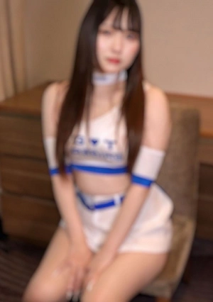 Fair Skin, Beautiful Complexion, And Tall! She Can Easily Reach The Beams In The Room! Her White High Heels And Race Queen Costume Show Off Her Perfect Figure, Super Beautiful Legs, And Super Beautiful Breasts Gulp, Cum Inside