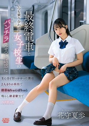 I Fell Right Into The Trap When A High School Girl I Always See On The Last Train Pretended To Be Defenseless And Flashed Her Panties At Me. We Were Alone On The Train And Made Lewd Sounds As We Went Wild Until We Reached The Last Station. - Hanamori Natsuho