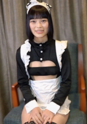 【無】好奇心旺盛な元コンカフェ嬢が初めてデンマをおま〇こ奥に挿入…、「は、入るんだ～！」と嬉しそうに悶絶！　中だし