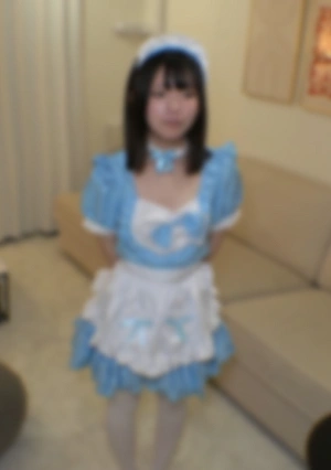 The Final Episode Of A Short, Hairy, 150cm-tall College Girl With A Shaved Pussy! Serving Cocks With A Maid Costume For A Themed Cafe And Getting Cummed Inside ♡